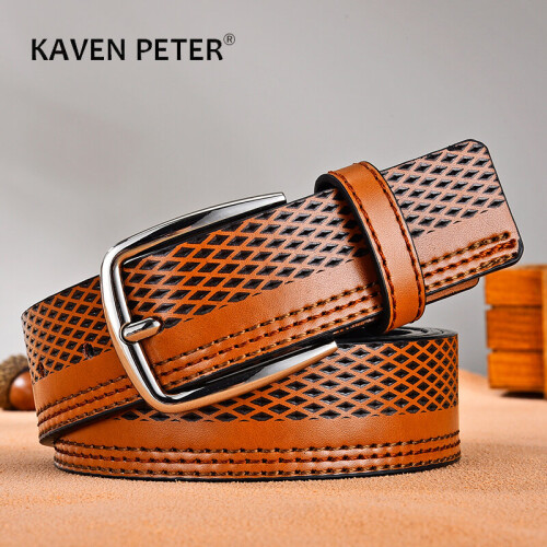 Leather Belt Men s Jeans Belt Alloy Buckle Strap For Male Wide Waist Belts Cummerbund on OnBuy