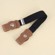 Children Buckle-Free Elastic Belt Adjustable No Buckle Stretch Belt For Kids Boys Girls Toddlers Convenient Canvas Belts
