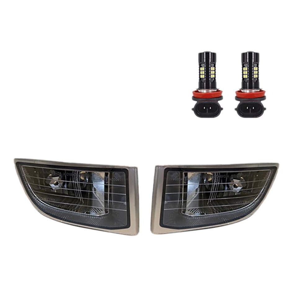 LED Fog Light Headlight for Land Cruiser Prado 120 2002-2009 Fog Bumper Foglights Driving Lamp