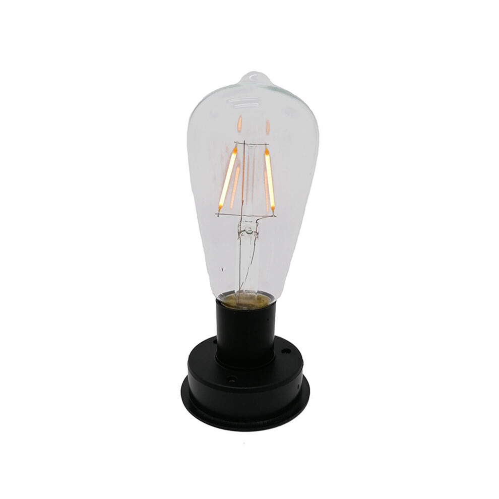 1Pc Solar LED Tungsten Filament Bulb Lamp 2800K Automatic Light Sensors Fence Night Lights for Garden Lamp(7cm)