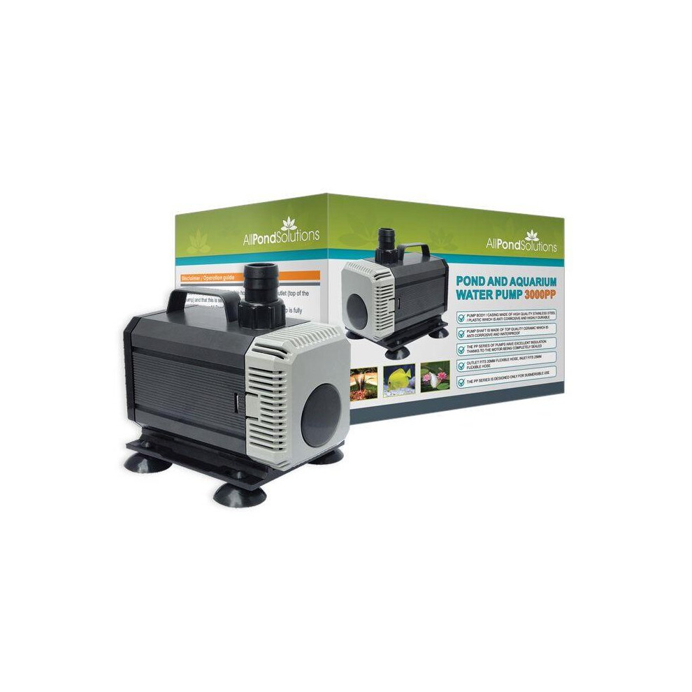 AllPondSolutions 3000L/H Submersible Pond Pump 3000PP