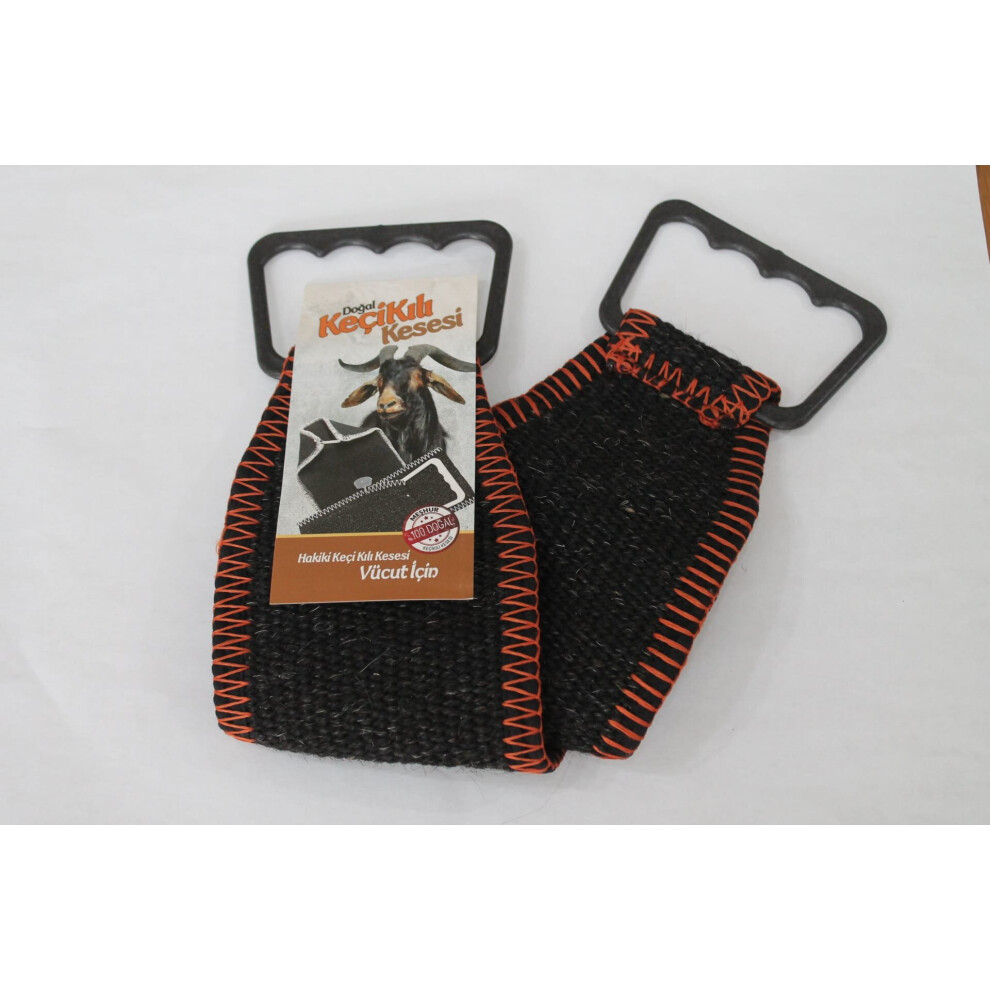 Pouch Body Exfoliating Scrub Peel Bath Bath Bath Hamam Spa Tellak Thick Mitten Mitt Pouch Goat Hair