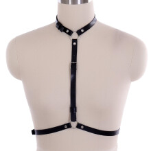 Waist Straps Rock Punk Stylish Accessories Chest Harness Women Men Gothic PU Leather Harness Belts Body Bondage