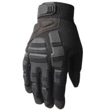 (BLACK Pair White-XL) Multicam Tactical Glove Camo Army Military Combat Airsoft Bicycle Outdoor Hiking Shooting Paintball Full Finger Glove