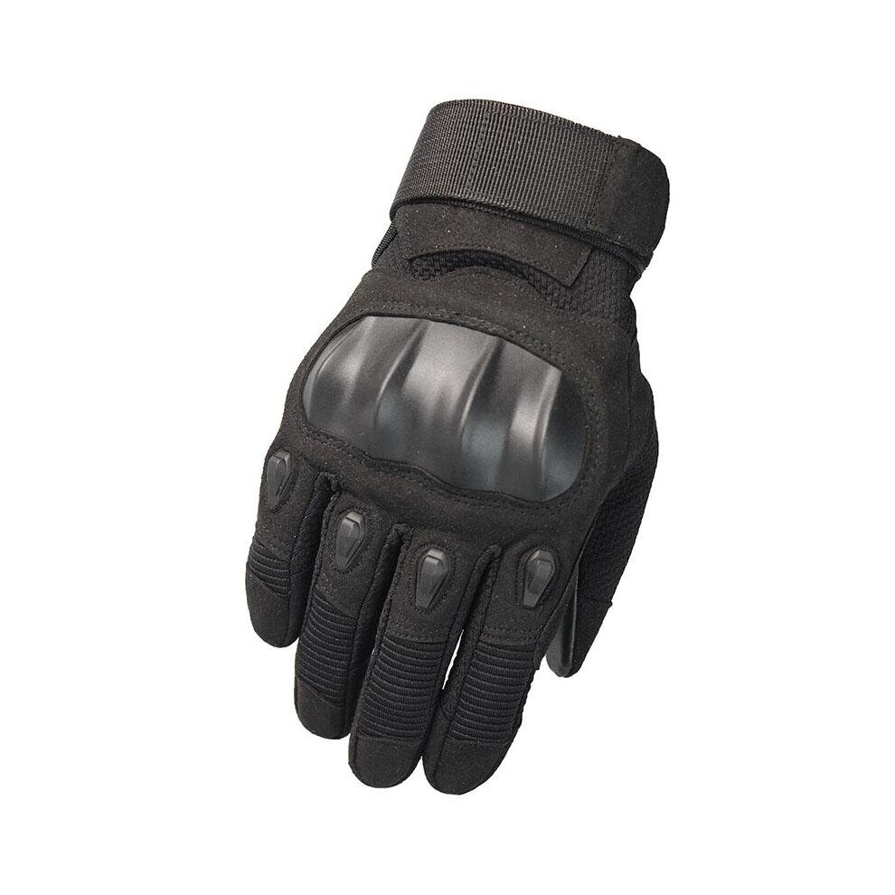 (Black-XL) Outdoor Fitness Full-finger Motorcycle Gloves Protective Wear-resistant Special Forces Army Fans Fighting Tactical Gloves-image-OPC-PBQVJ55-NEW