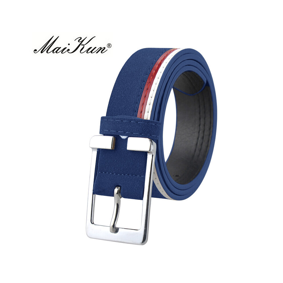 Maikun Men's Belts Leather Belts for Men Belt Metal Pin Buckle Belt for  Casual Jeans High Male Strap 4 Colors on OnBuy