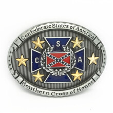 Western cowboy zinc alloy five-pointed star belt buckle men and women birthday