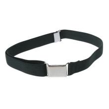 Children Kids Solid Unisex Canvas Belts Boys Girls Elastic Belt Adjustable