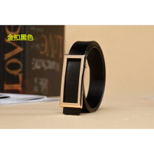 (Gold buckle(black)1 White-90CM 75cm) Women Kids Belts Soft Leather Cowskin Belt Dress Accessories Lady Waistbands for Childen Boy Girl