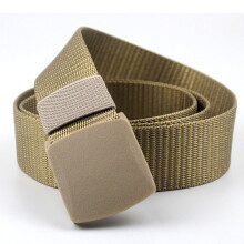 Unisex Plain Webbing Mens Boys Waist Belt Waistband Casual Multicolor Rainbow Colorblock Canvas Belt