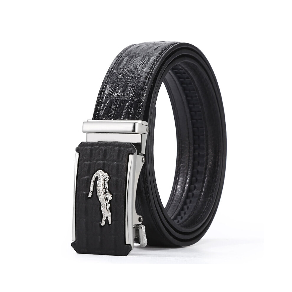(White-120cm) Automatic Buckle Belts Cummerbunds cinturon hombre Men Belt Male Leather Strap Belts For Men-image-OPC-PBQVQ7Q-NEW