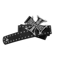 Punk Y2K Rivets Belts For Women Gothic Vintage Cosplay Harajuku Female Waist Belt Men Hip Pop Streetwear Leather Belt