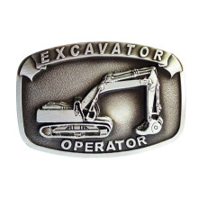 Men Excavator Shaped Belt Buckle for Leather Belt Canvas Belt Ornament