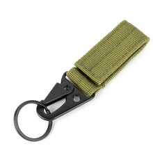 Tactical Canvas Belt Buckle for Unisxe Outdoor Sports Mountaineering Training Accessories Nylon Belt Buckle Multifunctional Hook