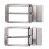 Metal Rectangular Belt Buckle Pin Single Replacement Applies to 33-34 Mm 6