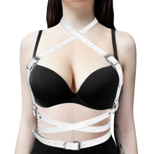 Goth Harness Leather Punk Garter Belt Stockings Belts Body Buttocks Bondage Belts Sexy Lingerie Harness Women Suspenders