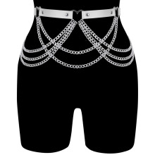 Goth Harajuku Women Harness Body Belt Suspenders Waist Belt Lingerie Punk Sexy Lingerie Leg Bondage Garter Straps Stockings Belt