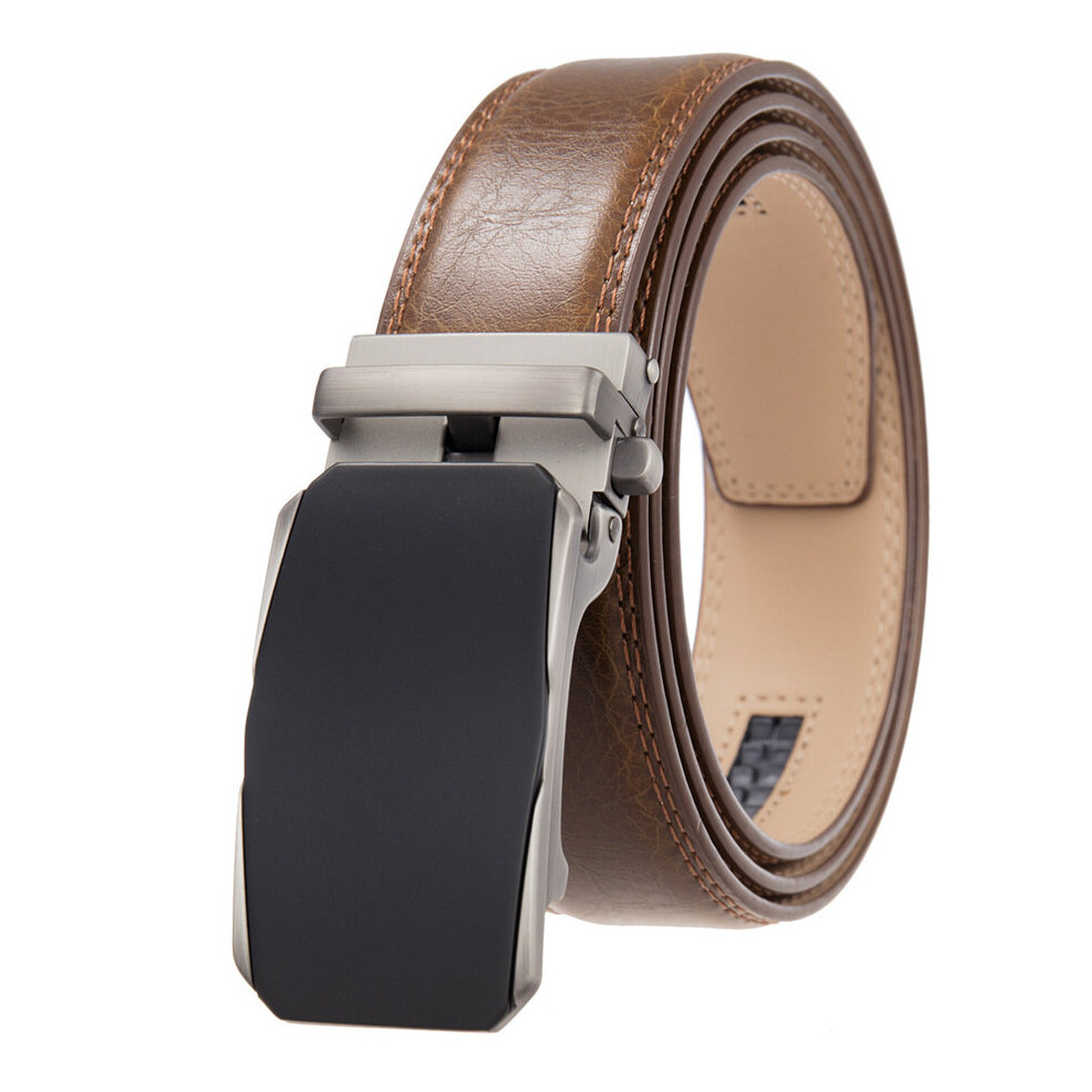 Adjustable Leather Belt for Men