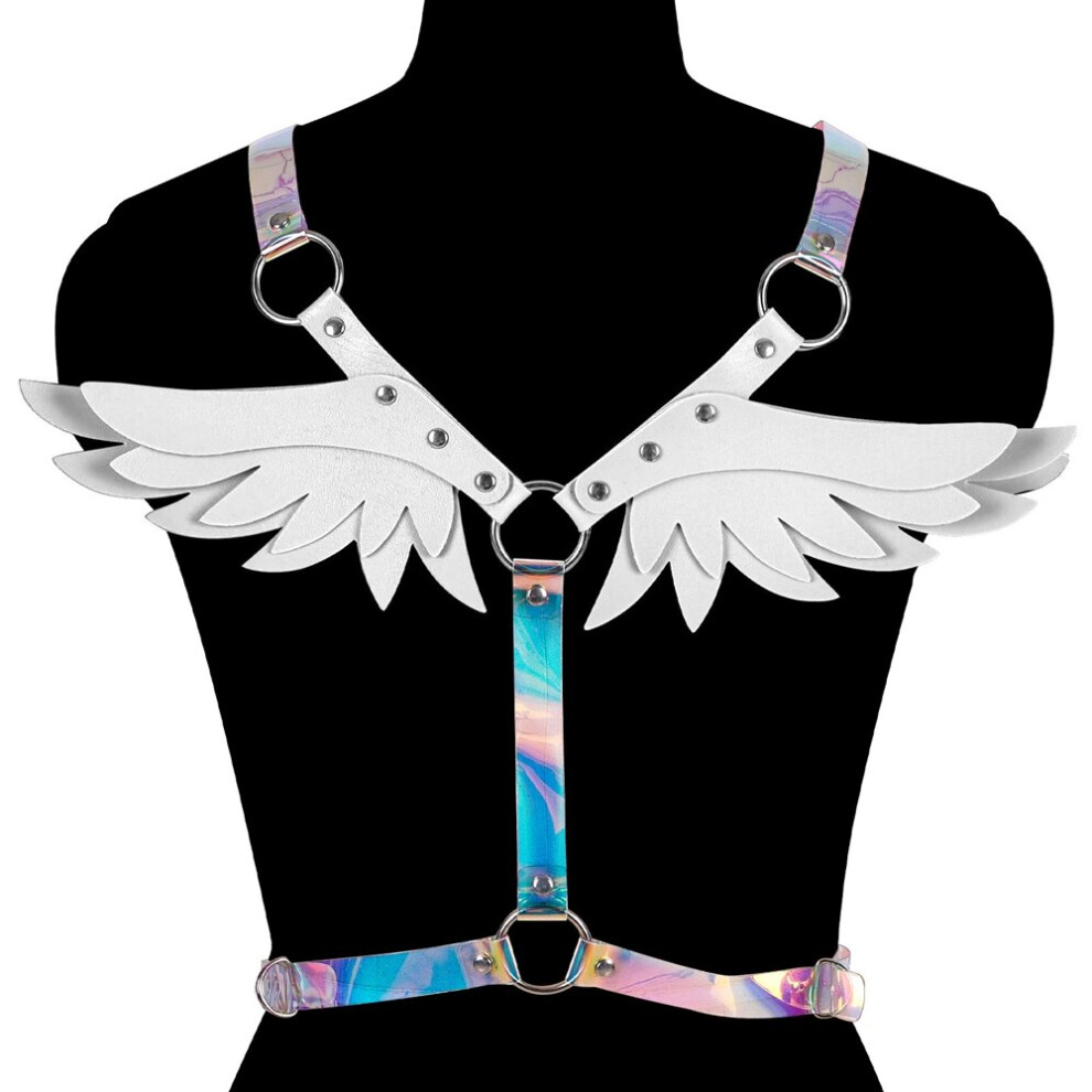 Multicoloured Leather Suspenders Punk Garter Belt Sexy Lingerie Stockings Belts Body Buttocks Bondage Belts Harness Harness For Women