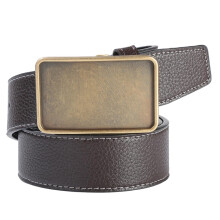 PU Leather Waist Belt Metal Buckle Work Business Dress Belt Trousers Jeans Pants Belt Western Cowboy Belt for Decoration Boy
