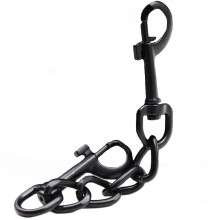 Women men Garter belt harness leather bondage Leggings gothic punk Faux Leather metal Sexy Chain garter Straps