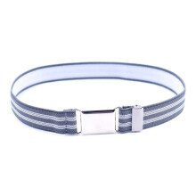 Elastic Canvas Striped Alloy Buckle Boys 1PC Girls For Boys Kids Adjustable Children's Belts Christmas About 35-75cm