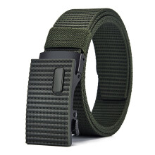 High Nylon Canvas Belt Outdoor Training Tactical Casual Automatic Buckle Jeans Belts for Men