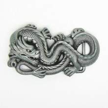 Zinc alloy material traditional dragon culture belt buckle men and women accessories