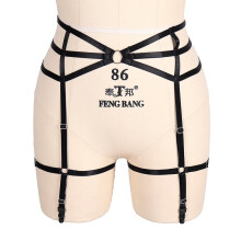 BDSM Binding Waist Bondage Women's Sexy Lingerie Adjustable Size Belt Erotic Gothic Leg Harness Stockings Garter Belt