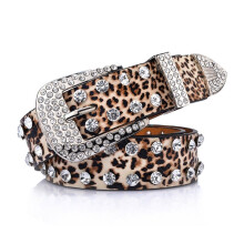 Girls Belt Studded Pin Buckle Belt for Skirt Jeans Wear
