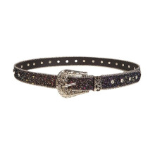 Vintage for rhinestone Waist Belts for Women Adjustable Belt for Women Cowboy Cowgirl Strap Female Jeans Skirt Waistband