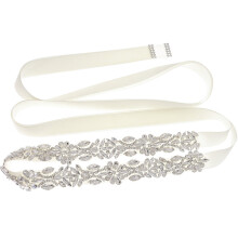 Belt Wedding Rhinestone Dress Bridal Bridebelts Women Gift Accessory Crystal Shower Dresses