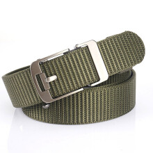 Men Nylon Belt Metal Automatic Buckle Canvas Belts for Men Jeans Waistband Army Outdoor Male Strap