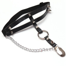 Leather Body Buttocks Bondage Leg Harness Belts Bdsm Suspender For Women Garter Belt Lingerie Stockings Exotic Accessories