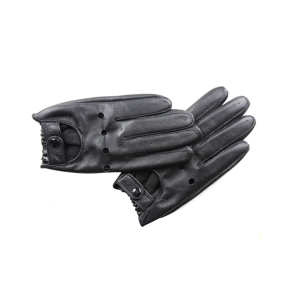 (Black-L Palm 21 22cm 2) Driving Men's sheepskin Winter Autumn Driving Keep Warm Gloves Cashmere Tactical gloves Outdoor Sports-image-OPC-PBQWKM5-NEW