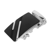 Business Casual Style Men Belt Buckles Automatic Ratchet Buckle for Leather Belt Waist Strap Birthday Present Christmas Gift