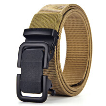 Toothless Automatic Buckle Nylon Belt Men's Outdoor Leisure Breathable Canvas Belt Men's All-match Trousers Belt