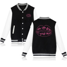 SAVE THE DRAMA FOR YOUR MAMA Baseball Uniform Pullover Men Women Clothes Long Sleeve Harajuku Flame Sweatshirt Top