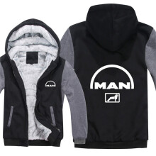 MAN Truck Hoodies Men Coat Pullover Wool Liner Jacket MAN Truck Sweatshirts Hoody