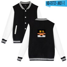Fundy Print Autumn Winter Holiday Preppy Unisex Youthful vitality Clothes Style Baseball Uniform Men/women Clothes Street