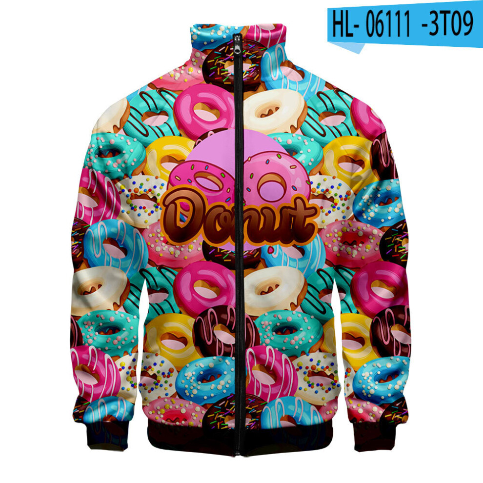 Long Sleeve Jacket Donut Pattern Coats Sweatshirts Man Women Runing Sport Autumn Winter Zipper jaqueta masculina-image-OPC-PBQX7HS-NEW