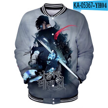 Solo Leveling Sweatshirt 3D Unisex Tracksuit Baseball Jackets Women/Men Harajuku Streetwear Manga Clothes Plus Size