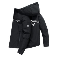Golf Autumn Men's Jacket Zipper hooded Jacket Golf Men's Baseball Uniform Casual Sports Men's Jacket Men's Tops