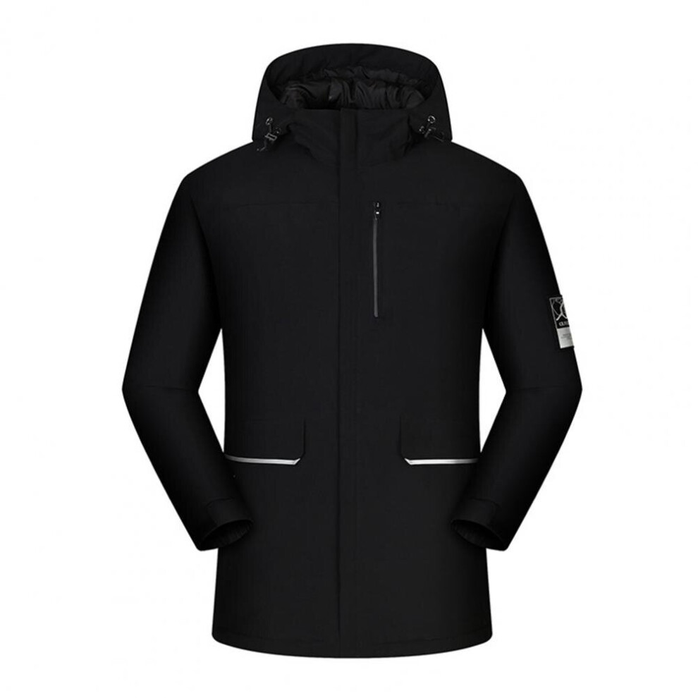 Waterproof Stylish Zipper Pockets Jacket Coat Washable Climbing Jacket Thicken For Working 885657104451