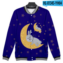 WAWNI Animal Baseball Uniform Unique Jacket Harajuku Baseball Uniform Cosplay Sweatshirt Casual Baseball Jacket Clothes