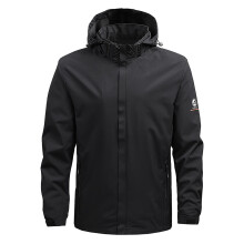 Lightweight Jacket for Men Big And Tall Men Solid Autumn And Winter Casual Coat Lightweight Breathable Rain Jackets