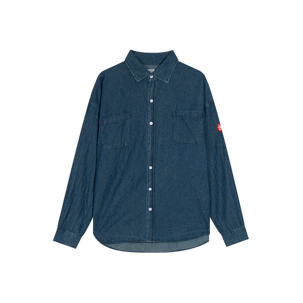 CAVEMPT CE Vintage Washed Denim Shirt Jacket Men Women Cav Empt