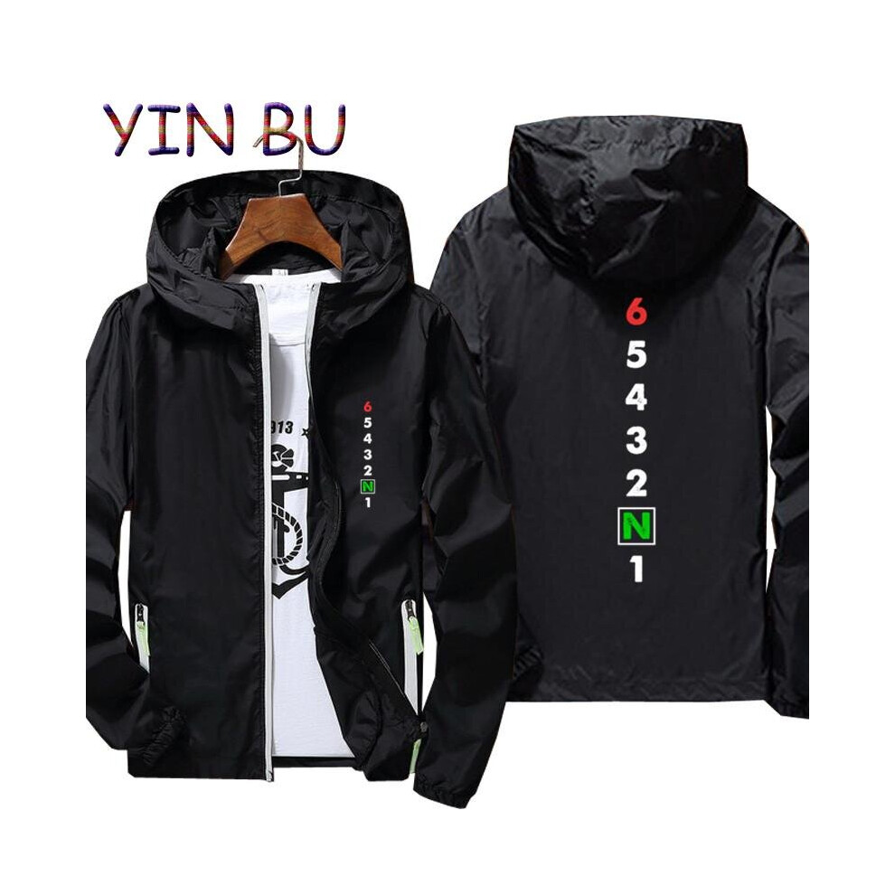 Men's Casual Motorcycle Gear Gearshift Speed Motorsport Gift Thin Reflective Sunscreen Windbreaker Skin Jacket Coat Plus Size-image-OPC-PBQX9ST-NEW