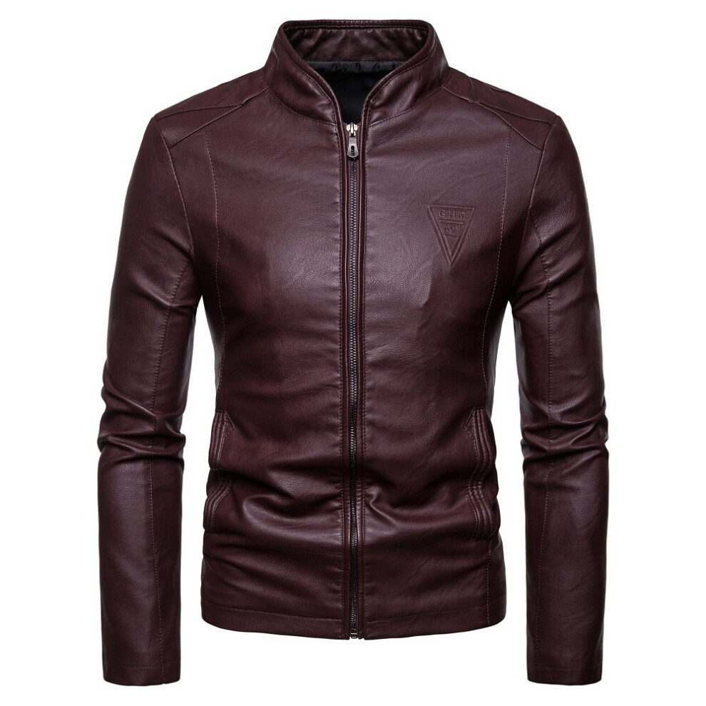 Men Motorcycle Pu Leather Jackets Autumn Causal Warm Coat Male Spring Masculinas Windproof Jacket Overcoat Men Multicoloured 885657186624