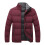 Men Coat Plus Size Solid Padded Extra Thick Winter Down Coat for Daily Wear 2